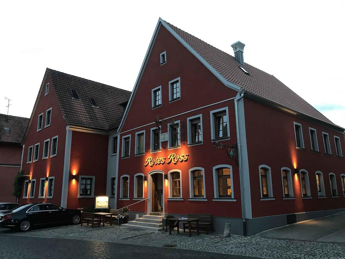 Hotel-Gasthof Rotes Ross Markt Einersheim Dış mekan fotoğraf