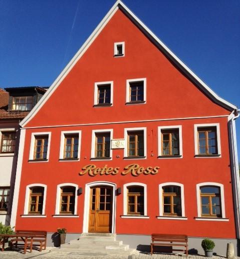 Hotel-Gasthof Rotes Ross Markt Einersheim Dış mekan fotoğraf